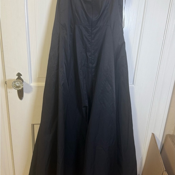 Free People Alinda Dress Womens Black Sleeveless Circle Goth Punk Edgy Scrunch. - Picture 4 of 7